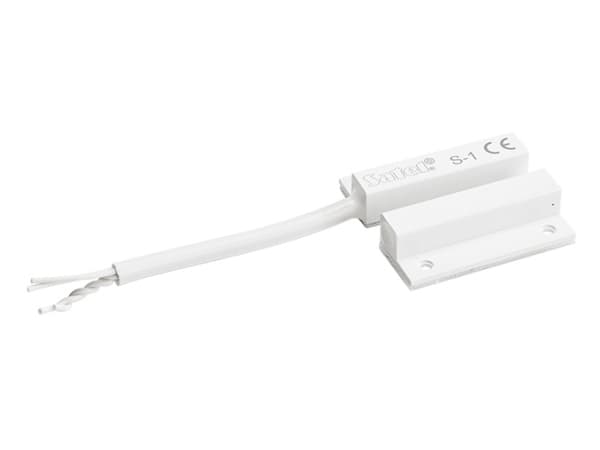 Satel SENSOR DOOR MAGNETIC/S-1, Koblet med ledninger (ikke trådløs), Hvit, 20 V, 29 g