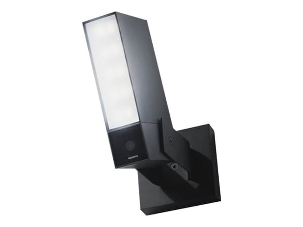 Netatmo Smart Outdoor Camera with Siren - Nätverksövervakningskamera - utomhusbruk - väderbeständig - färg (Dag&Natt) - 4 MP - 1920 x 1080 - 1080p - Svart