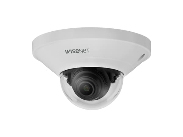 Hanwha Vision WiseNet Q mini QND-8021 - Nettverksovervåkingskamera - kuppel - farge (Dag og natt) - 5 MP - 2592 x 1944 - fastfokal - LAN 10/100 - MJP