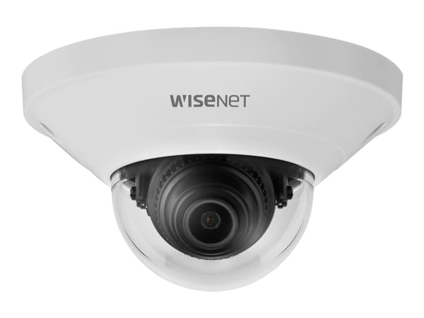 Hanwha Vision WiseNet Q mini QND-8021 - Nettverksovervåkingskamera - kuppel - farge (Dag og natt) - 5 MP - 2592 x 1944 - fastfokal - LAN 10/100 - MJP