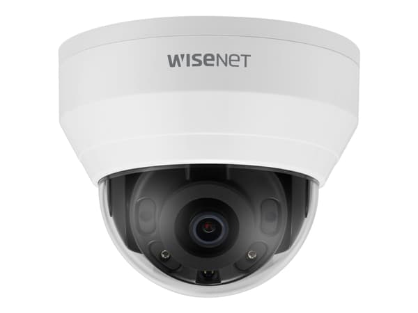 Hanwha Vision WiseNet Q QND-8020R - Nettverksovervåkingskamera - kuppel - farge (Dag og natt) - 5 MP - 2592 x 1944 - fastfokal - sammensatt - LAN 10/
