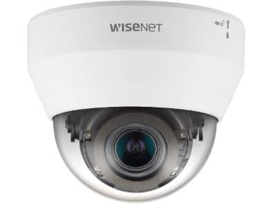 Hanwha Vision WiseNet Q QND-6082R - Nätverksövervakningskamera - kupol - färg (Dag&Natt) - 2 MP - 1920 x 1080 - 1080p - motoriserad - ljud - komposit
