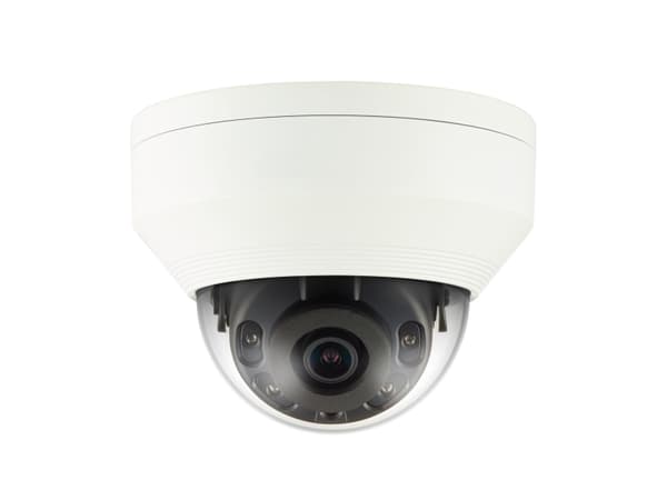 Hanwha Vision WiseNet Q QNV-6012R - Nettverksovervåkingskamera - kuppel - farge (Dag og natt) - 2 MP - 1920 x 1080 - 1080p - fastfokal - lyd - sammen