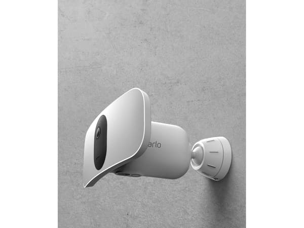 Arlo Pro 3 Floodlight Camera - Nettverksovervåkingskamera - utendørs, innendørs - værbestandig - farge (Dag og natt) - 4 MP - 2560 x 1440 - lyd - trå