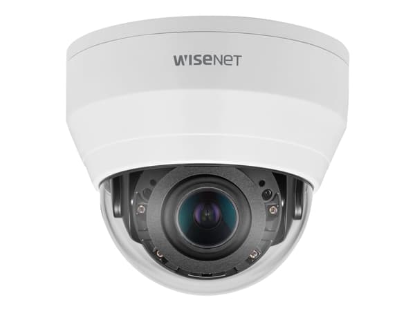 Hanwha Vision WiseNet Q QND-8080R - Nettverksovervåkingskamera - kuppel - farge (Dag og natt) - 5 MP - 2592 x 1944 - motorisert - sammensatt - LAN 10