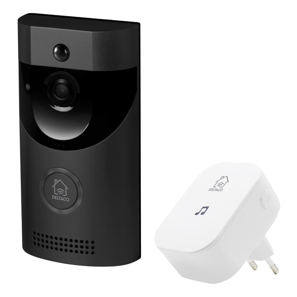 Deltaco Smart Home dørklokke med kamera