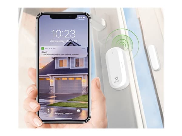 Woox R7047 - Dörr- och fönstersensor - trådlös - ZigBee 3.0 - 2.4 - 2.483 GHz