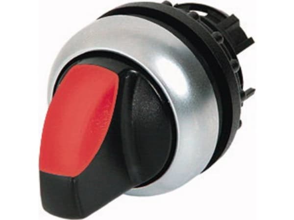 Eaton M22-WRLK3-R, Vippströmställare, Plast, Svart, Röd, Silver, IP66, 29,7 mm, 45,9 mm