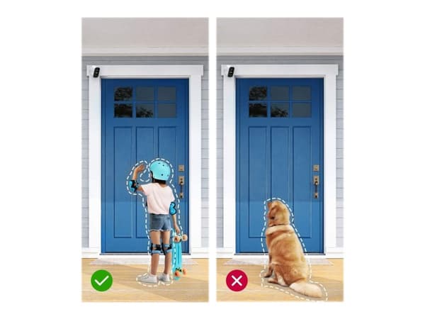 Eufy eufyCam 2C - Nätverksövervakningskamera - utomhusbruk, inomhusbruk - väderbeständig - färg (Dag&Natt) - 1080p - ljud - trådlös - Wi-Fi (paket om