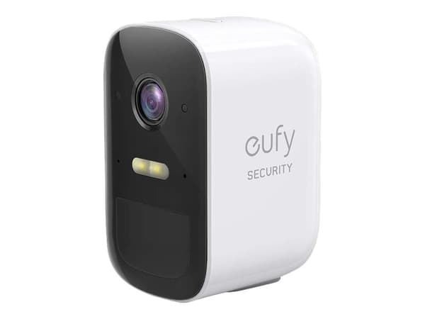 Eufy eufyCam 2C Add-On Camera - Nätverksövervakningskamera - utomhusbruk, inomhusbruk - väderbeständig - färg (Dag&Natt) - 1920 x 1080 - 1080p - ljud Vit