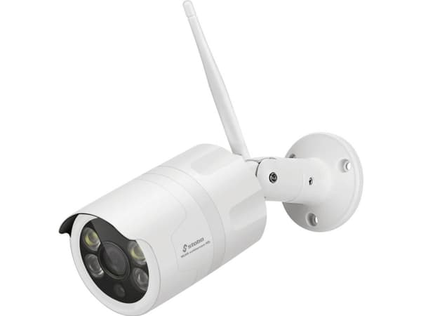 Stabo utendørskamera HD 110° 51096 WLAN IP overvåkingskamera 1920 x 1080 piksler (51096)