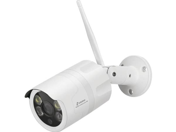 Stabo utendørskamera HD 110° 51096 WLAN IP overvåkingskamera 1920 x 1080 piksler (51096)