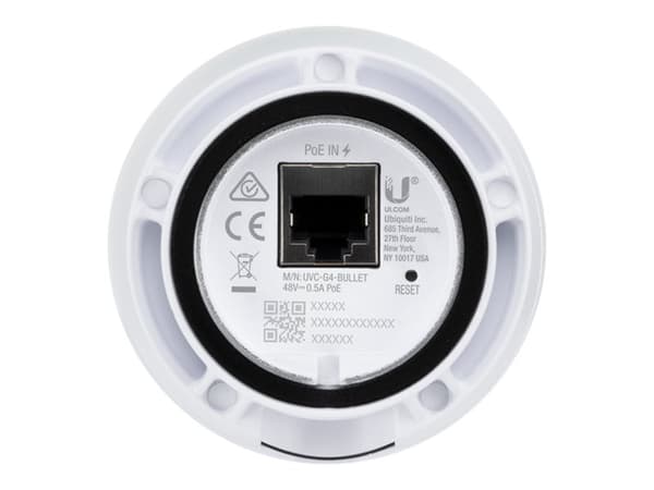 Ubiquiti UniFi UVC-G4-BULLET - Nätverksövervakningskamera - utomhusbruk, inomhusbruk - väderbeständig - färg (Dag&Natt) - 4 MP - 1440p - ljud - GbE -