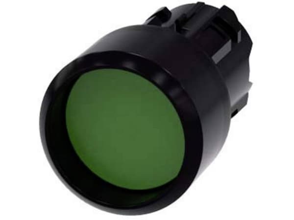 Siemens 3SU1000-0CB40-0AA0, Plastikk, IP66, IP67, IP69, IP69K, Svart, Grønn, 2,95 cm, 42,4 mm, 30 mm