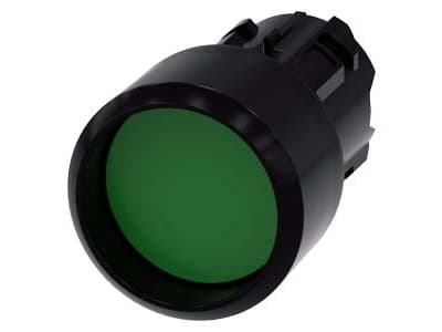 Siemens 3SU1000-0CB40-0AA0, Plastikk, IP66, IP67, IP69, IP69K, Svart, Grønn, 2,95 cm, 42,4 mm, 30 mm