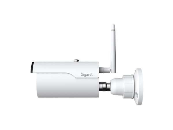 Gigaset Outdoor Camera, IP-sikkerhetskamera, Utendørs, Ledning & Trådløs, CE, REACH, WEEE, POP, Vegg, Hvit