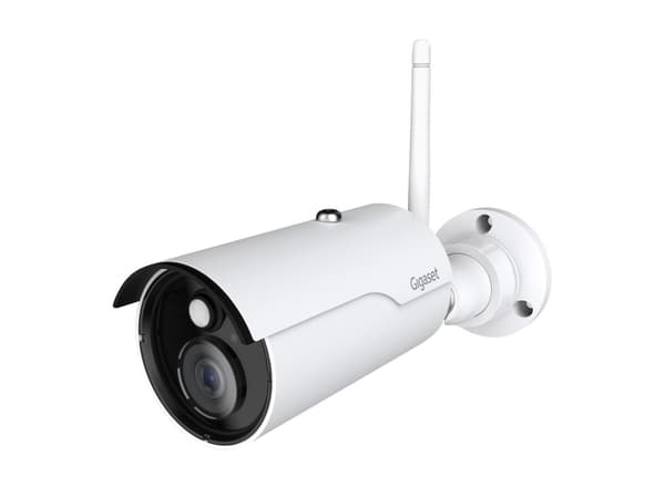 Gigaset Outdoor Camera, IP-sikkerhetskamera, Utendørs, Ledning & Trådløs, CE, REACH, WEEE, POP, Vegg, Hvit