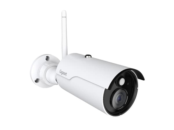 Gigaset Outdoor Camera, IP-sikkerhetskamera, Utendørs, Ledning & Trådløs, CE, REACH, WEEE, POP, Vegg, Hvit