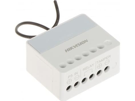 Hikvision DS-PM1-O1L-WE - Relemoduuli - langaton - 868 MHz - valkoinen