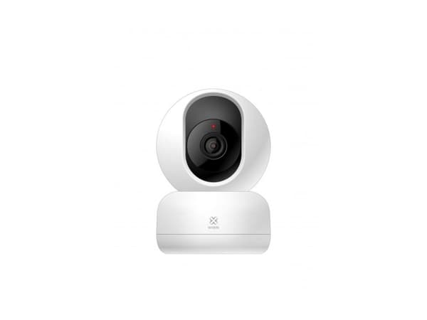 WOOX R4040, IP-sikkerhetskamera, Innendørs, Bord, Sort, Hvit, Sfærisk, 360° Sort, Hvit