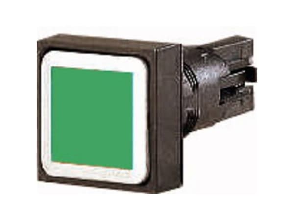 Eaton Q18D-GN, Nappi, Musta, Vihreä, Muovi, IP65, 50 mm