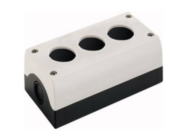 Eaton M22-I3 Skåp för utanpåliggande montering 3 installationspunkter, För fastsättning i marken (Ø x H) 22 mm x 80 mm Antracit 1 st