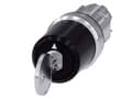 Miniatyrbilde 3 av 5: Siemens 3SU1050-5PN51-0AA0, Metall, Sort, Metallisk, 10 g, 30 mm, 30 mm, 100 mm