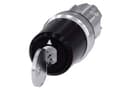 Miniatyrbilde 2 av 5: Siemens 3SU1050-5PN51-0AA0, Metall, Sort, Metallisk, 10 g, 30 mm, 30 mm, 100 mm