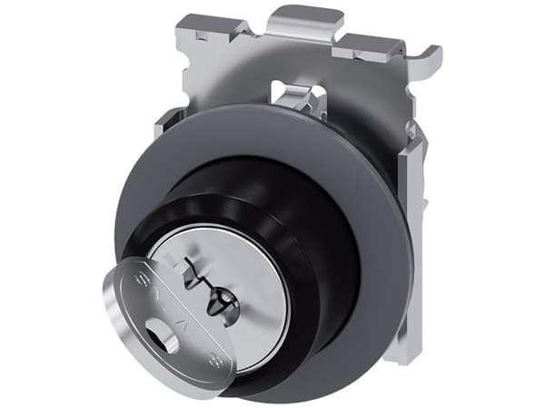 Siemens 3SU1060-4LF11-0AA0 Nyckelbrytare 1 x 90 ° IP66, IP67, IP69/IP69K 1 st