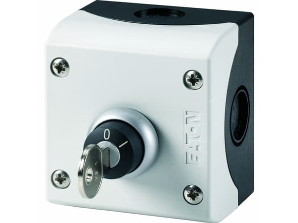 Eaton M22-WRS/KC11/I, muovi, IP66, musta, harmaa, IEC/EN 60947 UL 508 CSA-luokka: 3211-03 IEC/EN 60947-5 UL-tiedostonumero: E29184 CSA CSA-tiedostonu