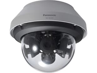 Panasonic WV-S8530N, IP-sikkerhetskamera, Utendørs, Koblet med ledninger (ikke trådløs), Tak, Sort, Grå, Kuppel Sort, Grå