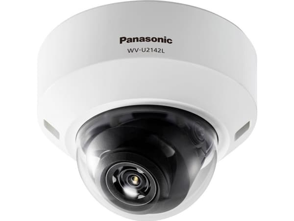 Panasonic WV-U2142L, IP-sikkerhetskamera, Innendørs, Koblet med ledninger (ikke trådløs), Tak, Sort, Hvit, Kuppel