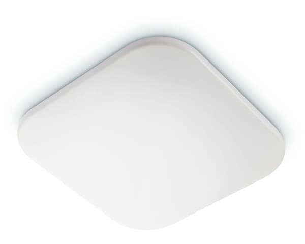 Philips Funksjonell Mauve-taklampe, 17 W, kvadratisk, LED, 1700 lm, IP20, Hvit Hvit