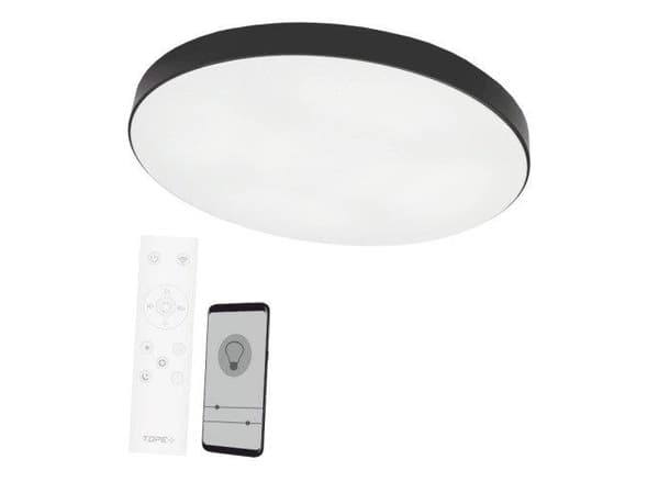Taklys TOPE Tak sort LED-lys "BOSTON" 2x36W