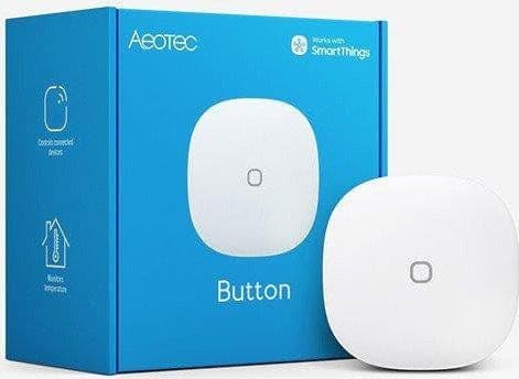 Aeotec Button Zigbee 3.0, Trådlös, ZigBee, Hvid, 2400 Mhz, 0 - 40 °C, 41 mm