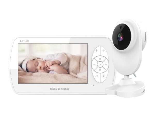Trisvision TV-5A-BM268 - Spedbarnsovervåkingssystem - trådløs - 5" LCD - 1 kamera(er)