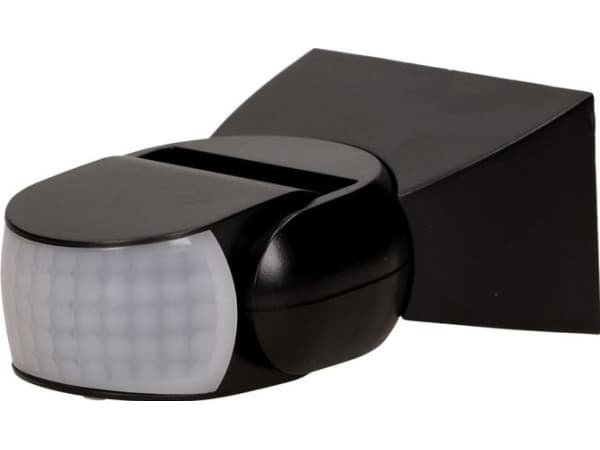 Orno liiketunnistin 360/180deg. 2 tunnistinta IP65 1200W musta OR- CR- 254 / B