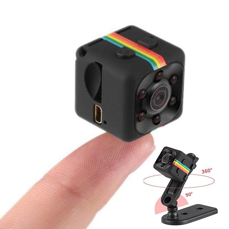 Sports HD SQ11 Mini Digitalkamera Spionkamera med Stativ
