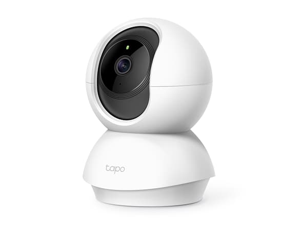 TP-Link Tapo TC70, IP-säkerhetskamera, inomhus, Trådlös, Innertak/vägg, Vit, Sfärisk