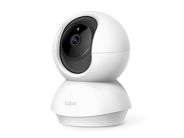 TP-Link Tapo TC70, IP-säkerhetskamera, inomhus, Trådlös, Innertak/vägg, Vit, Sfärisk