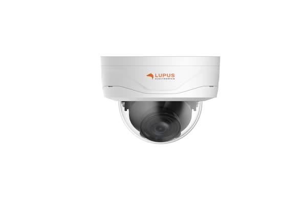 Lupus Electronics LE224 PoE, IP-sikkerhetskamera, Inne & Ute, Koblet med ledninger (ikke trådløs), Tak/Vegg, Hvit, Kuppel