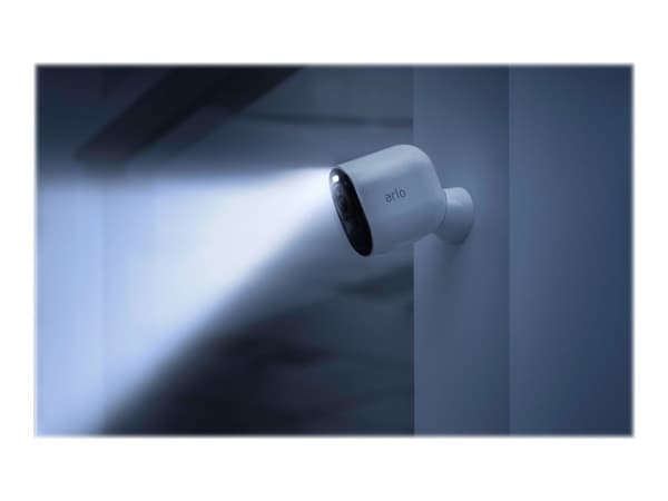 Arlo Ultra 2 Spotlight, IP-turvakamera, Sisätila ja ulkotila, Langaton, FCC, CE, IC, EuP1275, WERCS, Seinä, Musta, Valkoinen