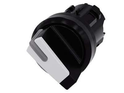 Siemens 3SU1002-2BC60-0AA0, Plast, Svart, Vit, 23 g, 30 mm, 28 mm, 52 mm