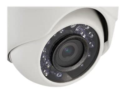Hikvision HD1080P IR Turret Camera DS-2CE56D0T-IRMF - Overvåkingskamera - kuppel - utendørs - værbestandig - farge (Dag og natt) - 2 MP - 1080p - M12