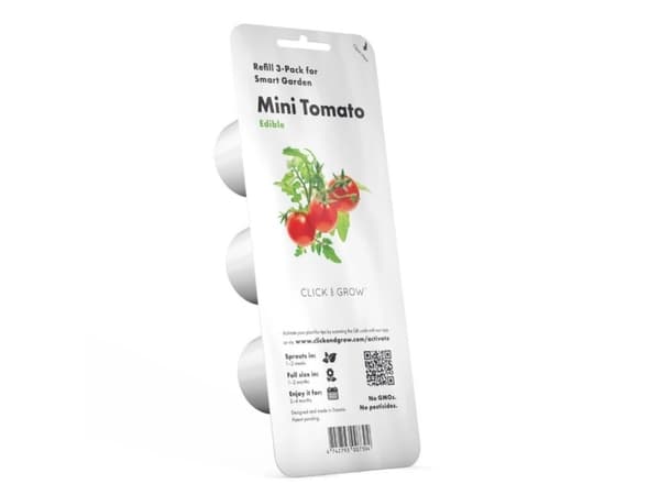 Taimekapsel Click &amp; Grow kasvipallo 3-pack, minitomatid