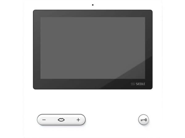 Siedle BVPC 850-0 W, 17,8 cm (7"), Knapper, Hvit, Berøringskontroll, Innendørs, 4 GB