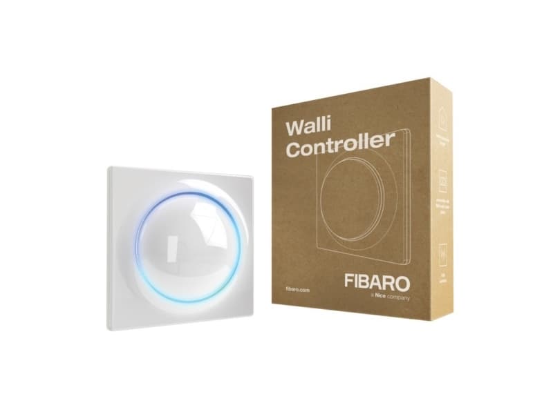 Fibaro FGWCEU-201-1, Trådlös, Z-Wave, Vit, Vägg, 50 m, Batteri