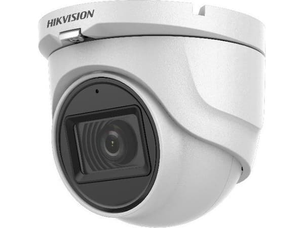 Hikvision Digital Technology DS-2CE76D0T-ITMFS, Overvåkningskamera, Utendørs, Koblet med ledninger (ikke trådløs), Tak/Vegg, Hvit, Tårn