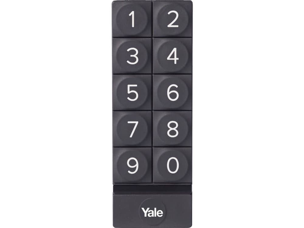 Yale 05/301000/BL numerisk tastatur Bluetooth Sort