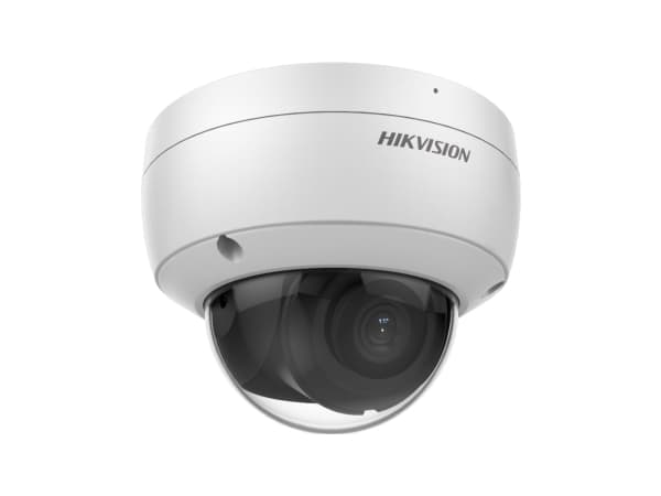 Hikvision DS-2CD2146G2-ISU, IP-säkerhetskamera, Utomhus, Kabel, Innertak/vägg, Vit, Kupol-formad